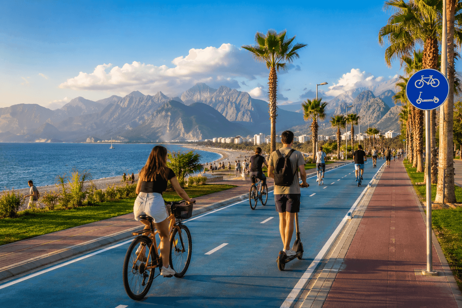 Fahrrad & E-Scooter mieten in Antalya