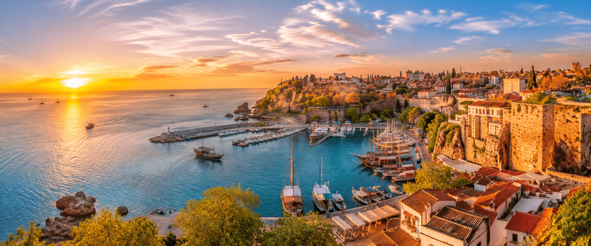 Antalya – Panorama an der türkischen Riviera
